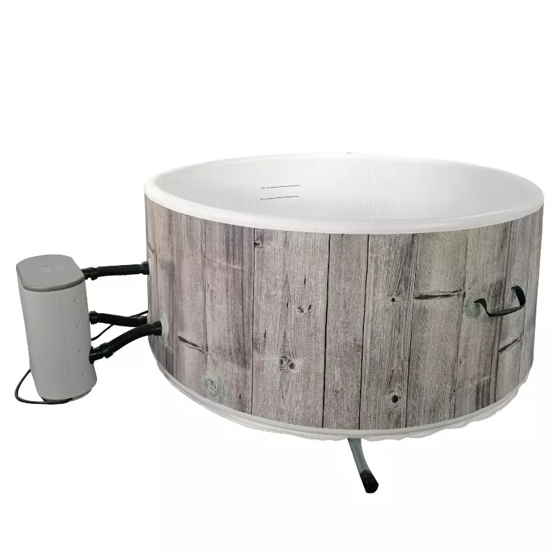 Wholesale Large 6 Person Outdoor Round Air Jet Inflatable Hot Tub 07